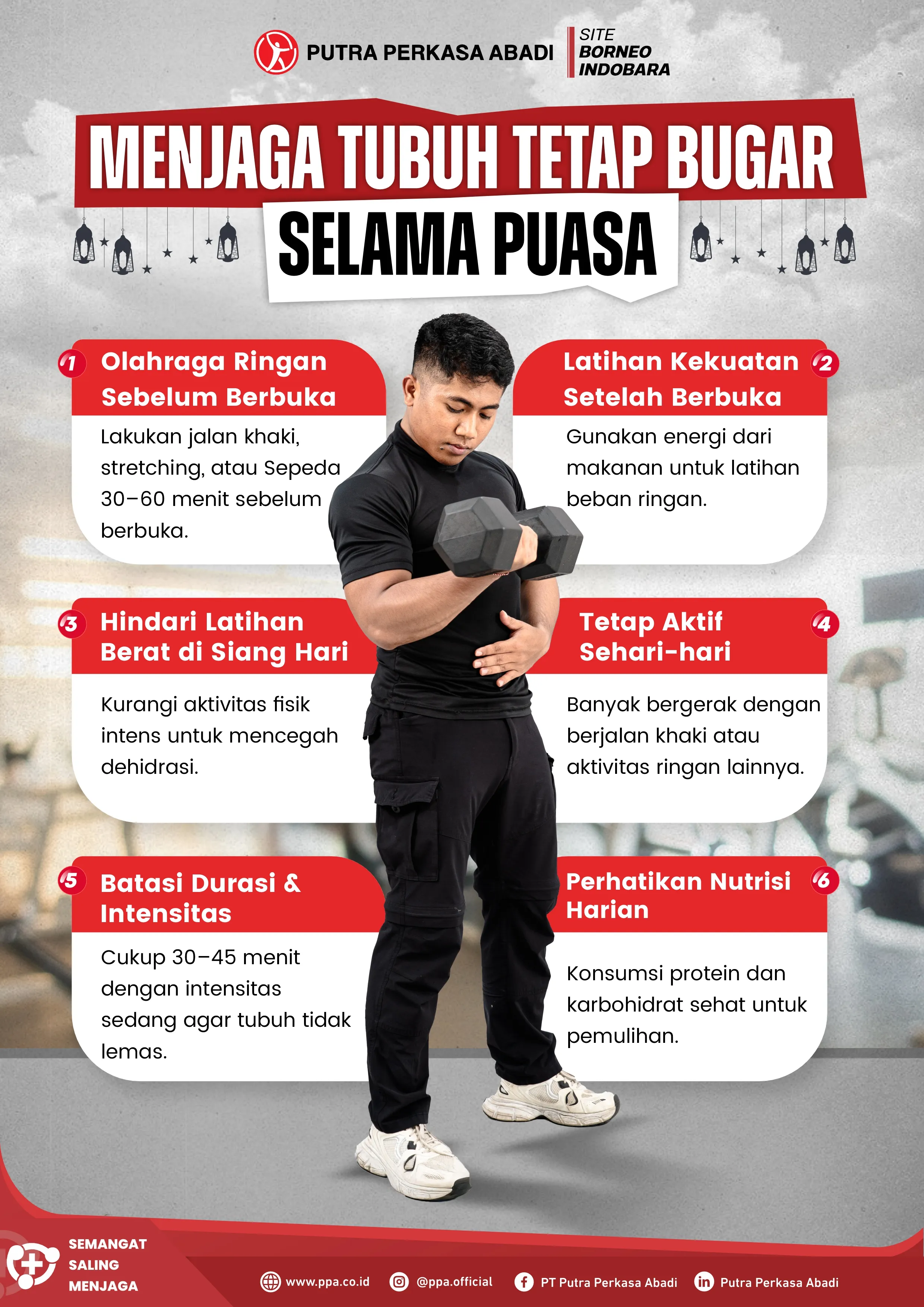 Tetap Bugar Selama Puasa, Tetap Optimal dalam Beraktivitas